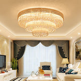 Round Decoration  Crystal Ceiling Light